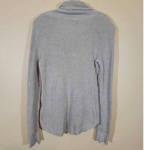 Lauren Ralph Lauren Women's Cowl Neck Knit Sweater Pullover Gray Size Medium - Picture 3 of 8